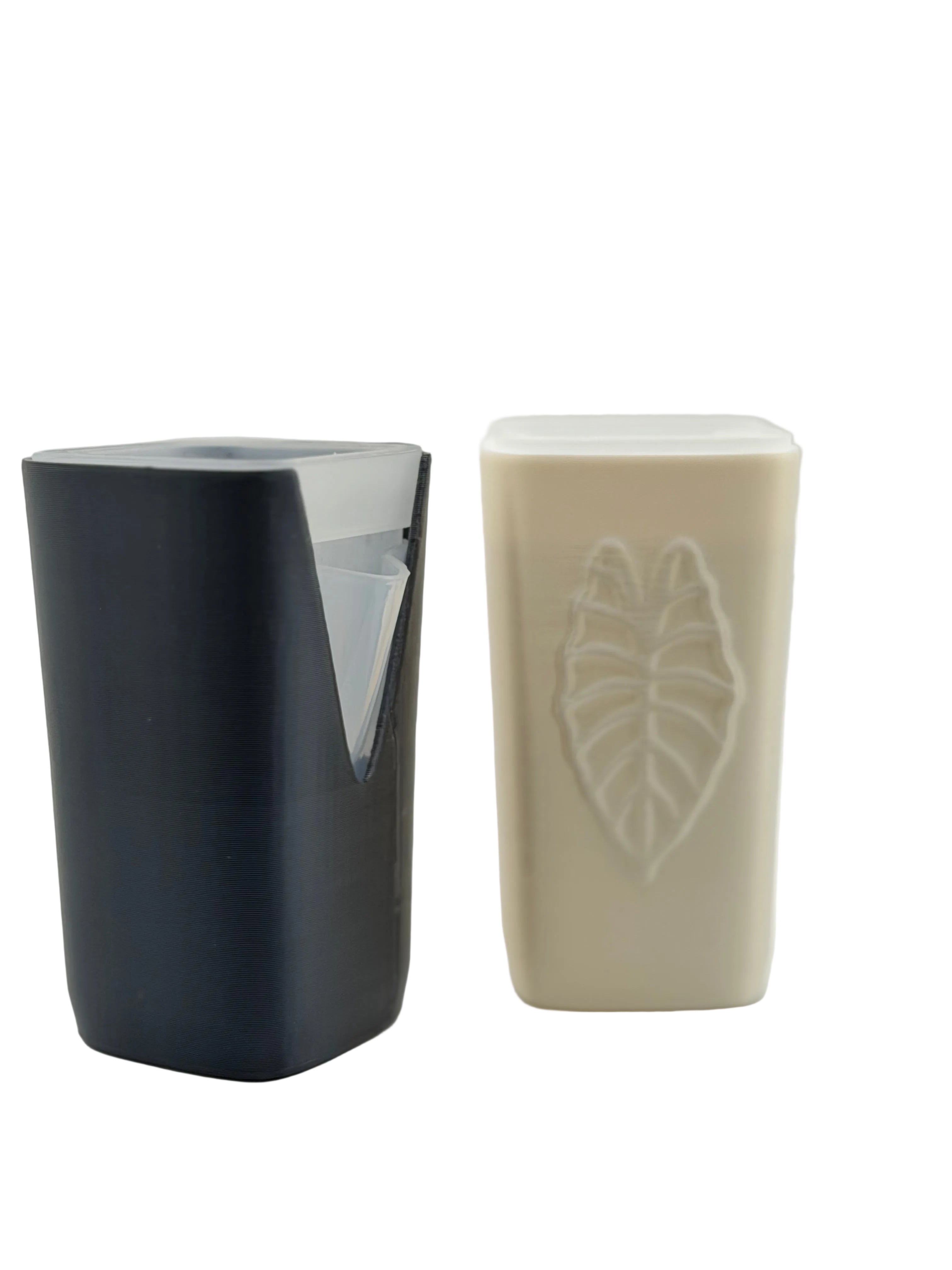2" Square Pup Cup | Set of 4 | With Insert
