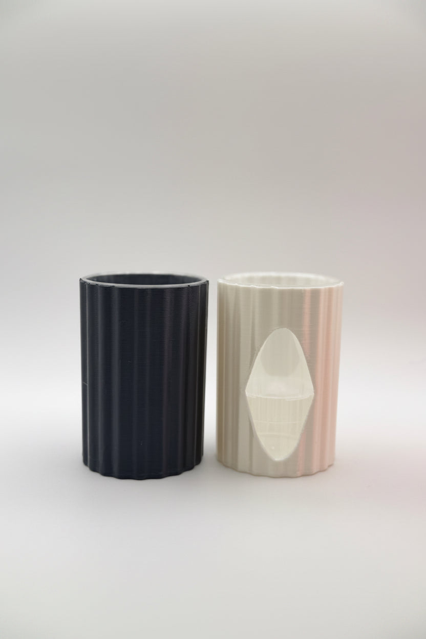 2" Wavy Pup Cup | Set of 4 | With Insert