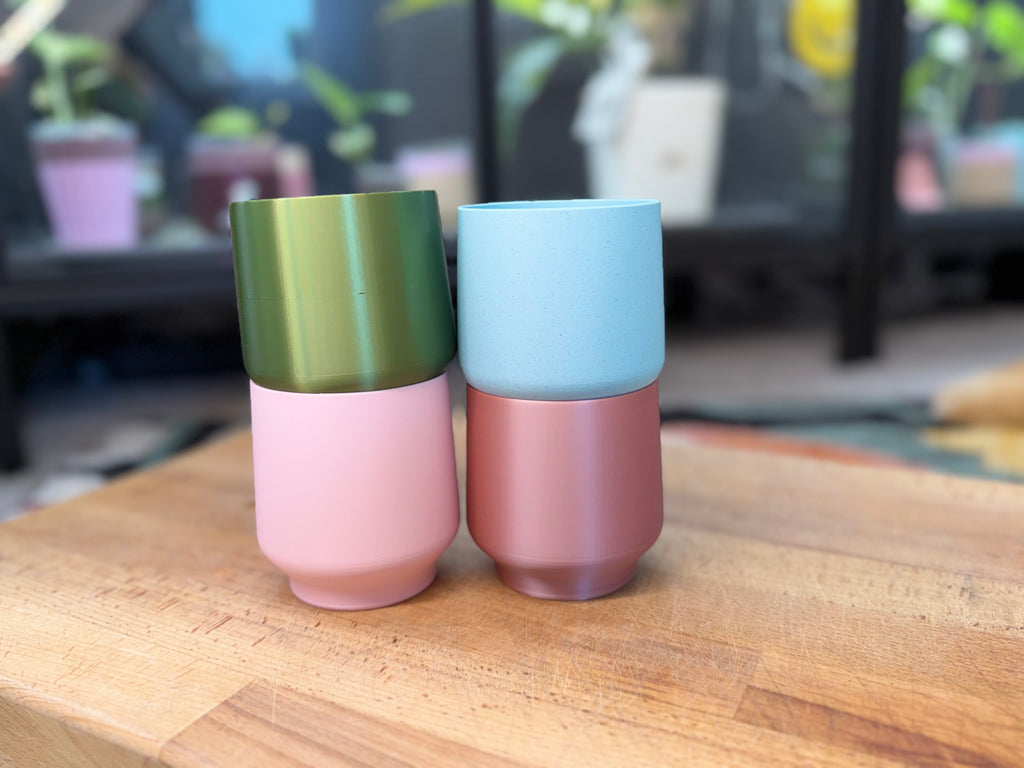 3" Self Watering Cup | Set of 4 | Without Insert