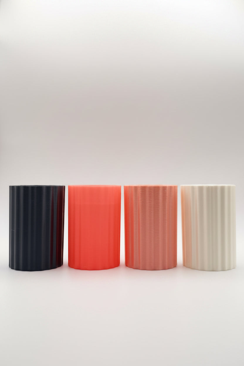 2" Wavy Pup Cup | Set of 4 | With Insert