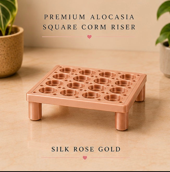 Square Corm Risers ONLY | Set of 10