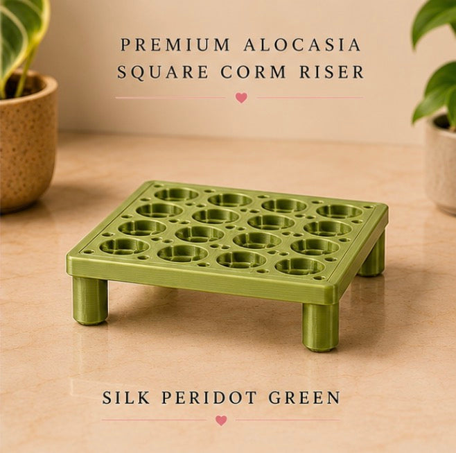 Square Corm Risers ONLY | Set of 10